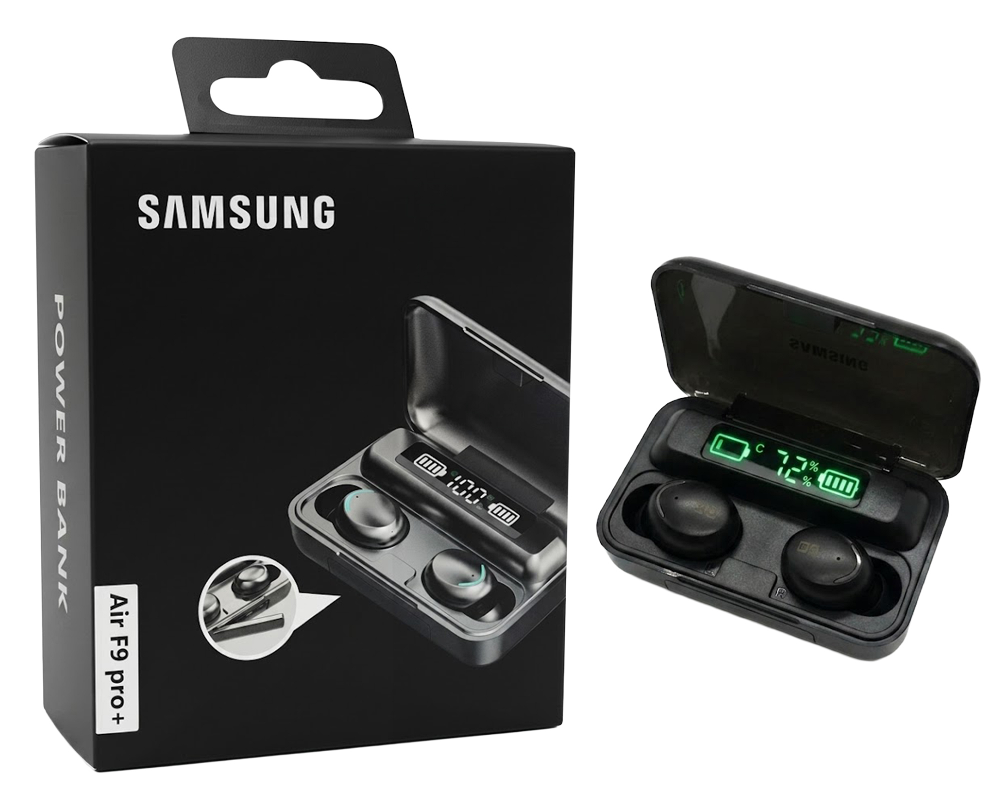 Samsung F9 Pro Plus Airpods